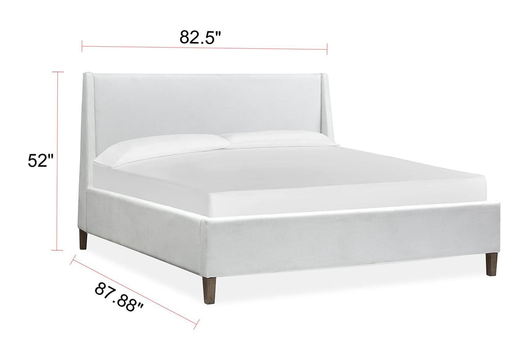 Lindon - Complete Upholstered Island Bed