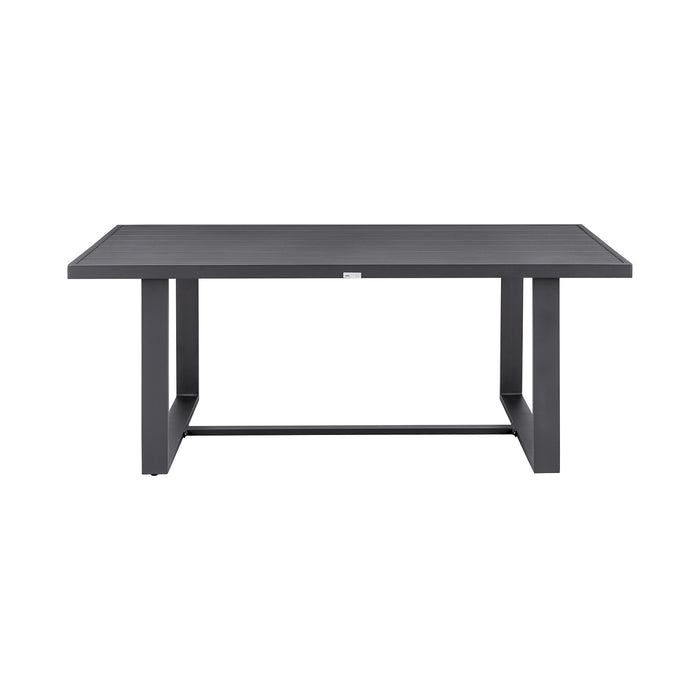 Menorca - Outdoor Patio Dining Table In Aluminum