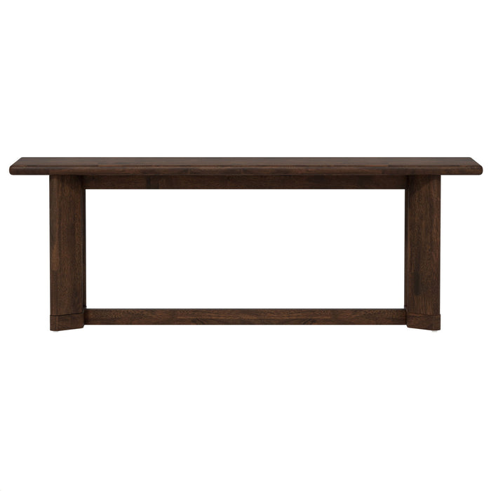 Ronan - Dining Bench - Rich Brown