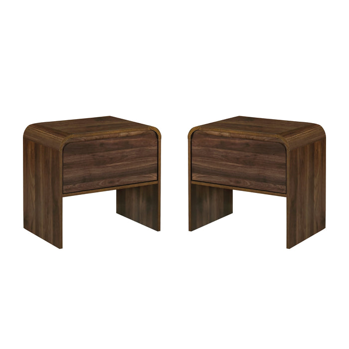 Mara - One Drawer End Table / Bedside Table