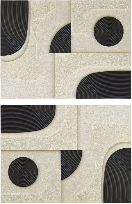 Element - Mango Wood 2 Piece Wall Art