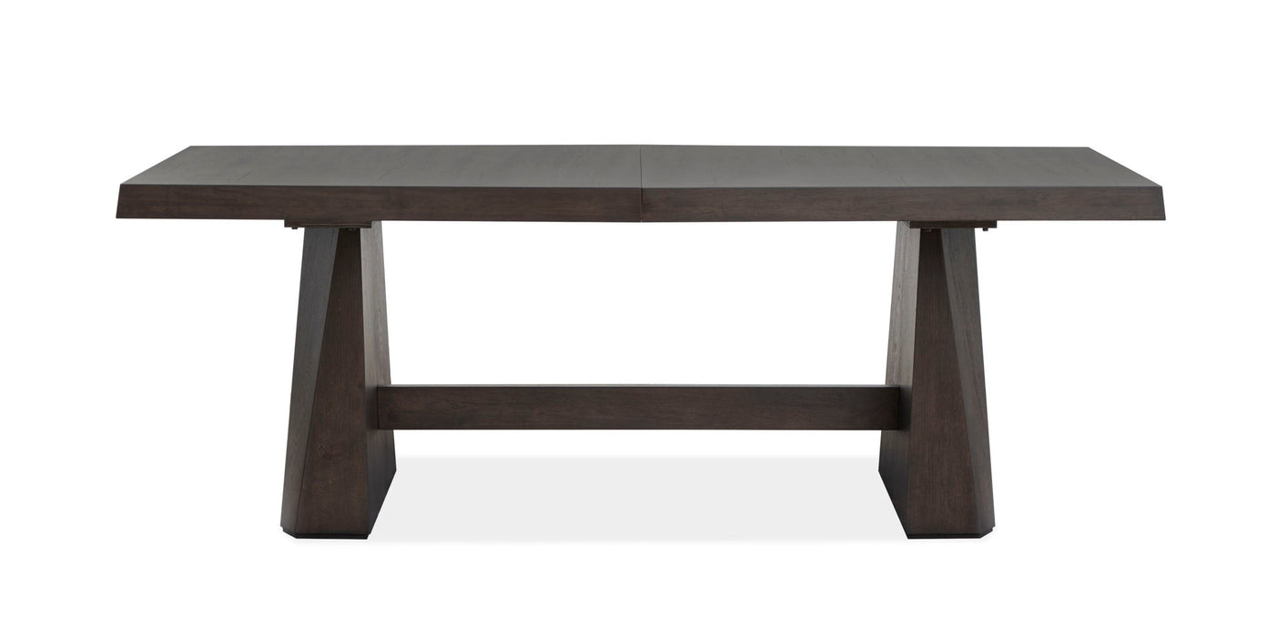 Tauren - 8 Piece Extendable Double Pedestal Dining Table Set