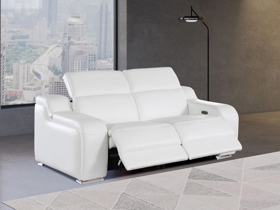 1116 - 2-Piece Modular Power Reclining Loveseat In With 2 Power Recliners & Power Headrests