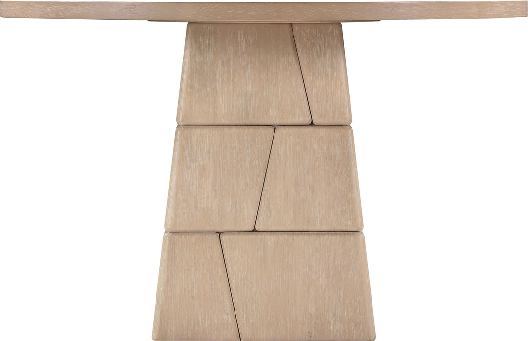 Tavio - 48" Oak Veneer And Solid Wood Dining Table