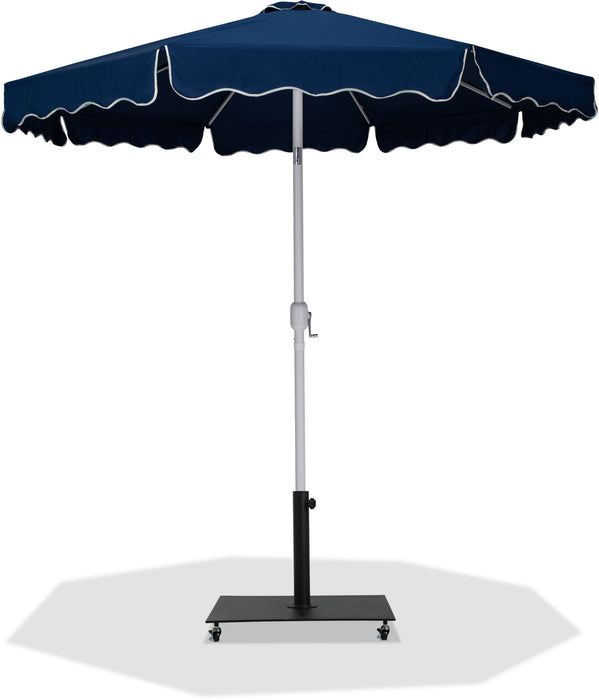 aluminum patio umbrella base Amalfi Fabric with Piping / Aluminum Patio Umbrella with Base Sets