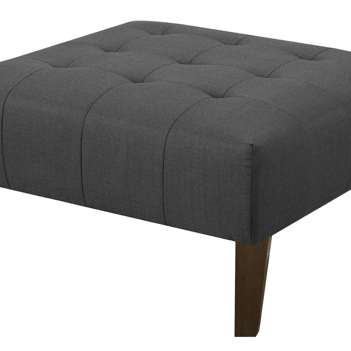 Binetti - Ottoman - Charcoal Pebble