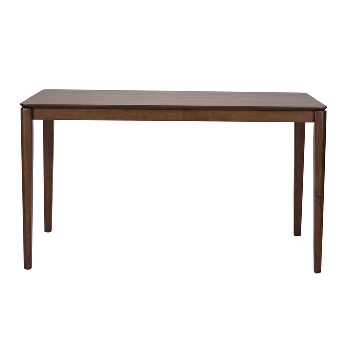 Space Savers - Rectangular Leg Table - Dark Brown