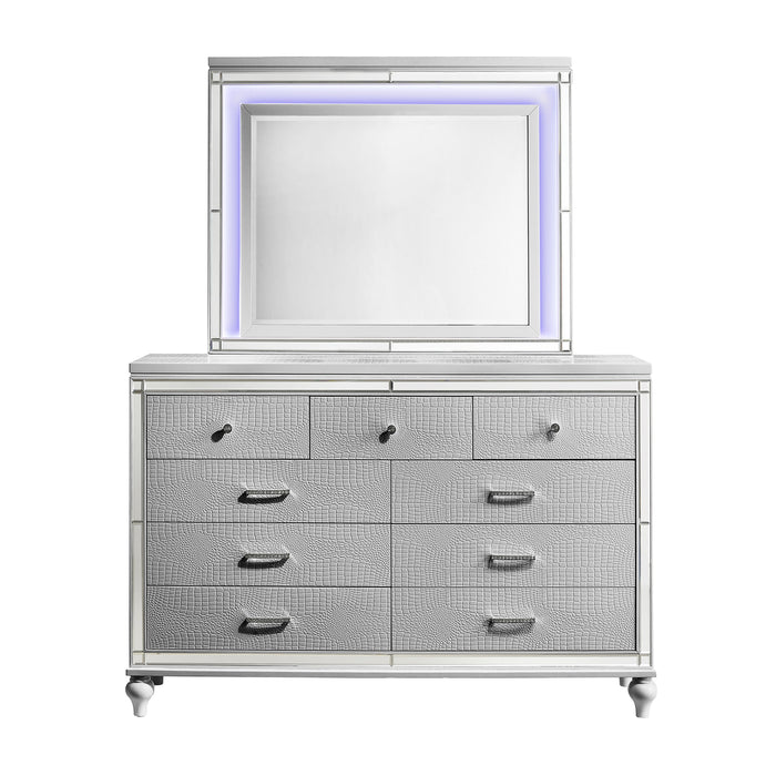 Valentino - 2 Piece Dresser & Mirror