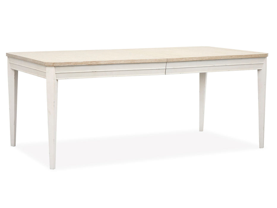 Echo Isles - Extendable Rectangular Dining Table - Sea Pearl And Driftwood