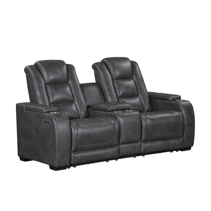 Chester - Reclining Console Loveseat With Power Headrest & Footrest