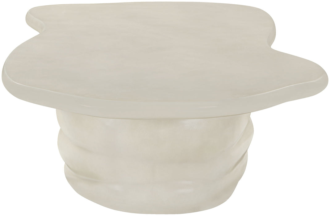 Branna - Concrete Coffee Table - Taupe