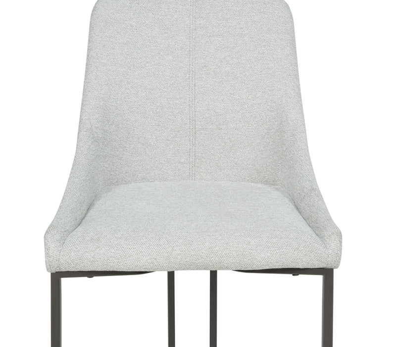 Verano - Dining Chair (Set of 2) - Dove / Black