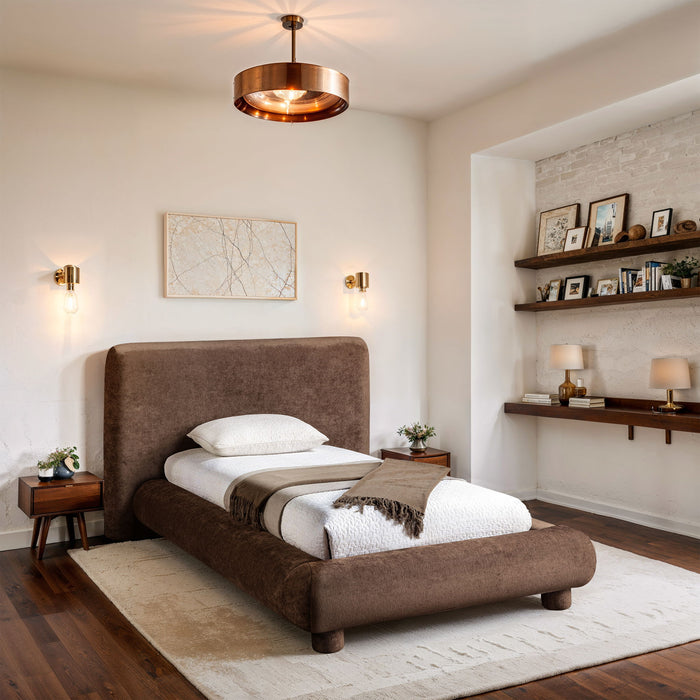 Blair - Chenille Upholstered Bed