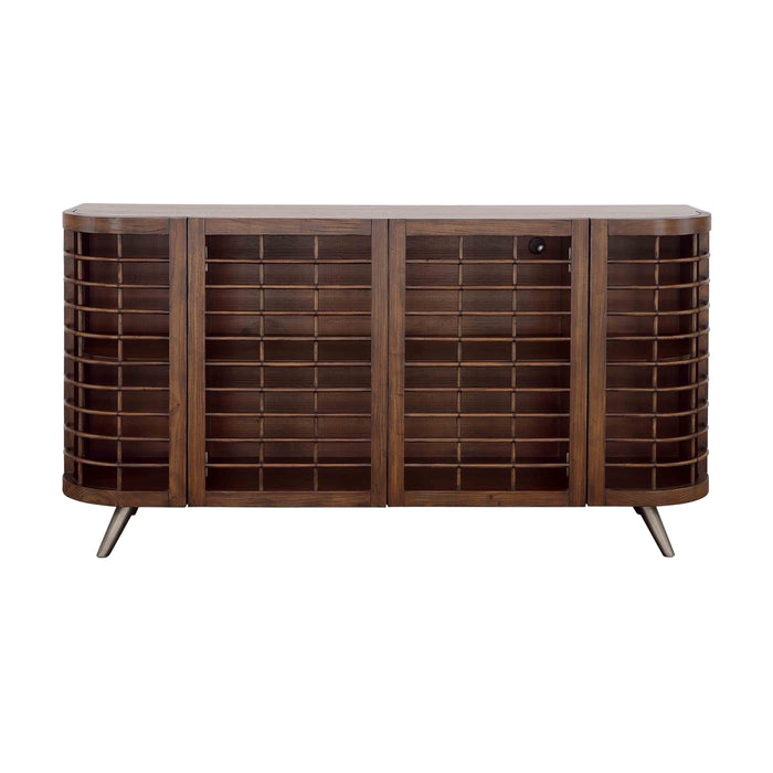 Manchester - Four Door Credenza - Brown