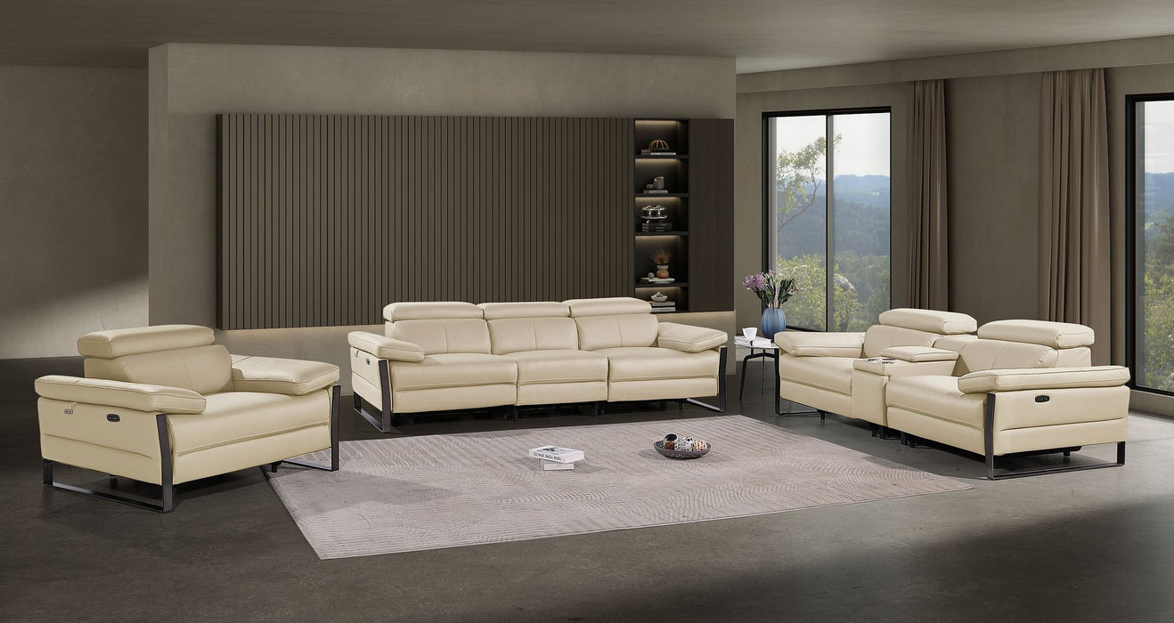 1246 - Modular Power Dual Reclining Sofa, Console Loveseat, And Chair Set With Power Headrests