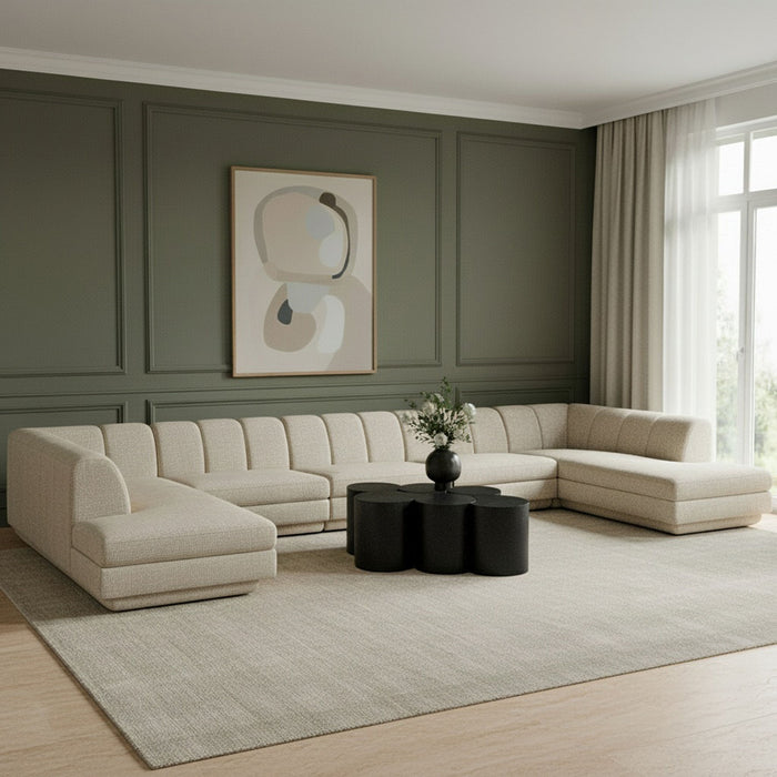 Modari - Sectional - Beige