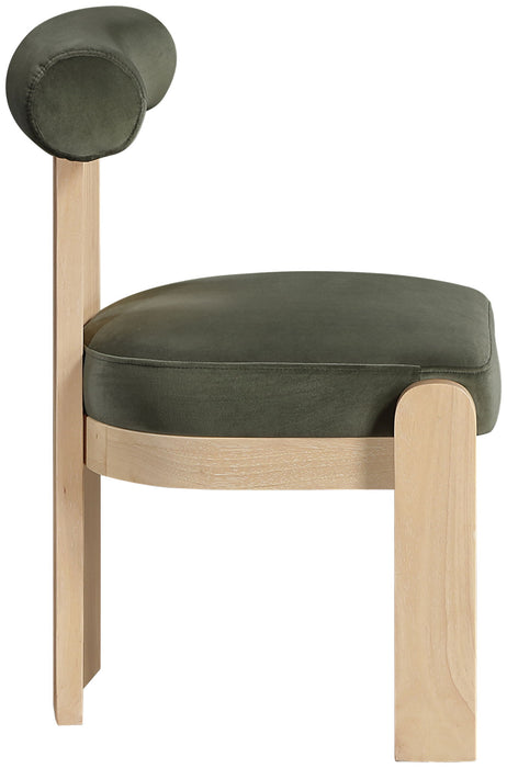 Arienzo - Performance Fabric Upholstered Dining Chair (Set of 2) - Natural Base