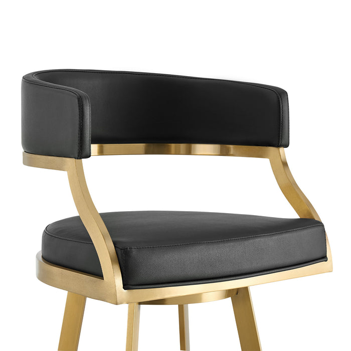 Saturn - Bar Height Bar Stool - Gold