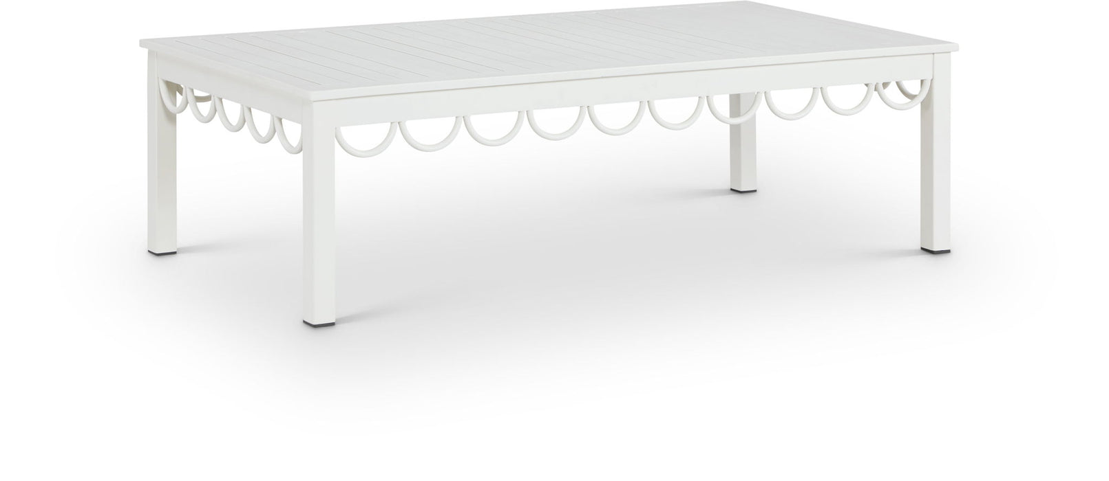 Portofino - Aluminum Outdoor Patio Coffee Table