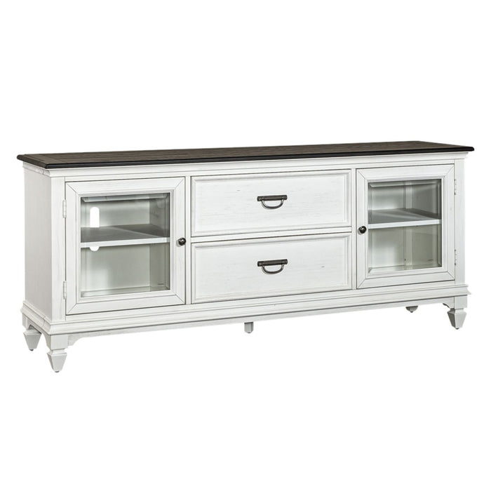 Allyson Park - Entertainment TV Stand - White