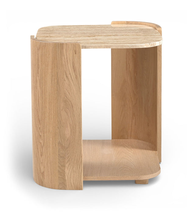 Calabria - Marble And Oak Wood Table