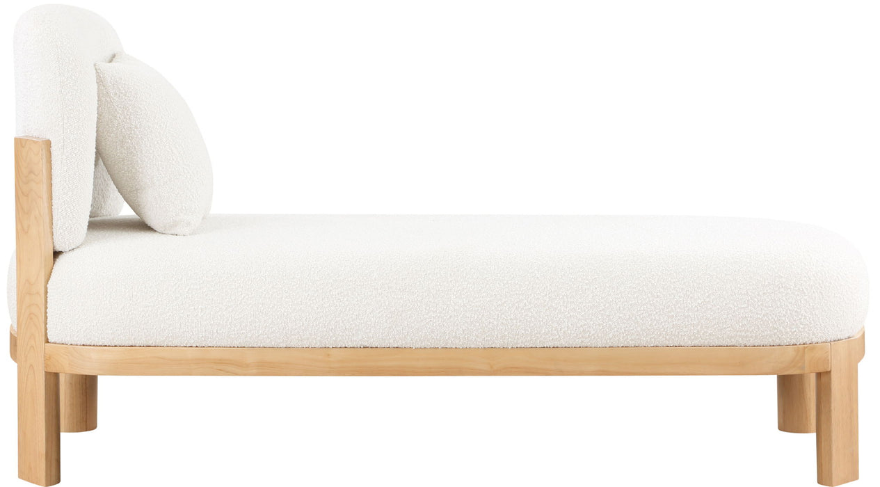 Maybourne - Chaise / Bench With Natural Frame