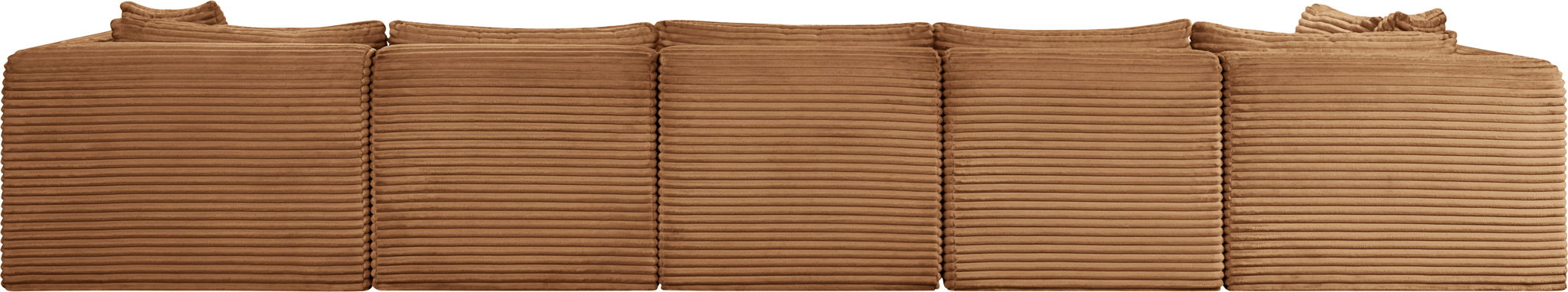 Shaggy - Fabric 6 Piece Modular Sectional