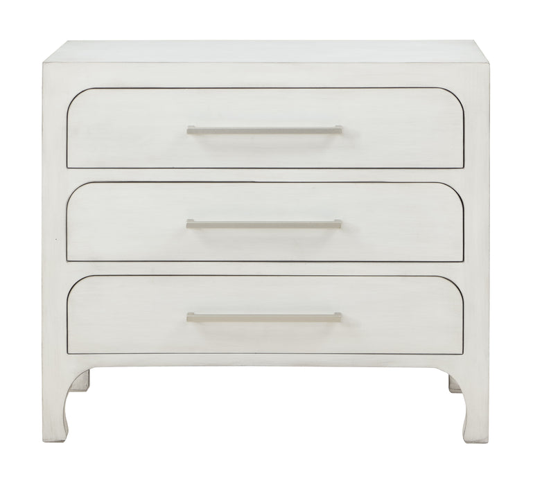 Oxford - Three Drawer Accent Chest - Burnished White