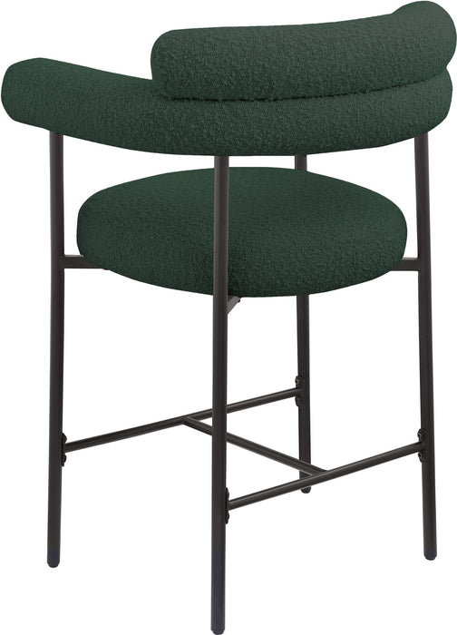 Blake - Counter Stool With Black Base (Set of 2)