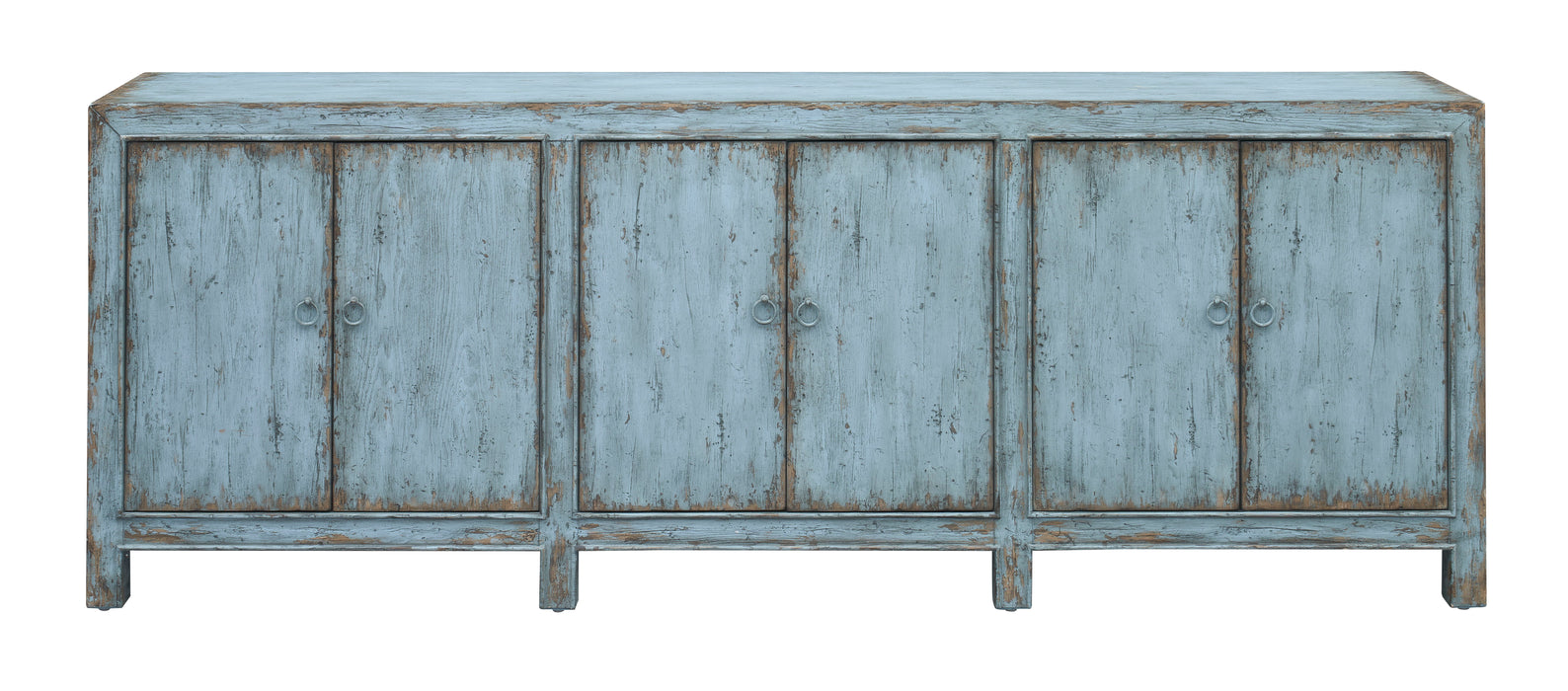 Marlowe - Six Door Credenza - Lia Aged Blue