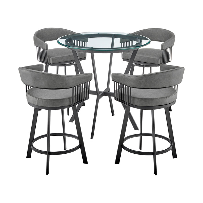 Naomi And Chelsea - Counter Height Dining Set