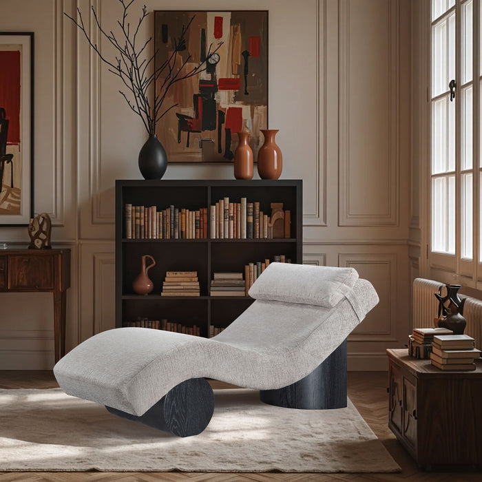 Marcella - Chaise Lounge - Black Base