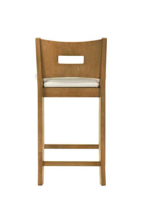 Ren - 26" Counter Height Rubberwood Barstool