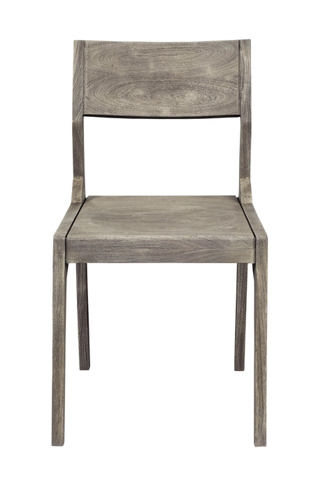 Yukon - Angled Back Dining Chairs (Set of 2) - Sandblast Gray