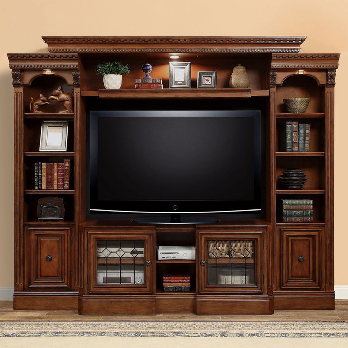 Huntington - Expandable Console - Antique Vintage Pecan