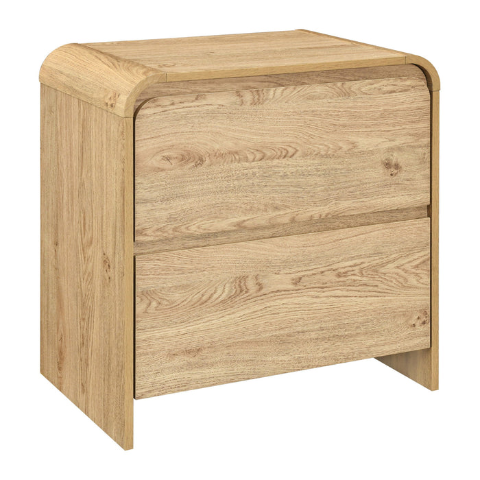 Mara - Two Drawer End Table / Bedside Table