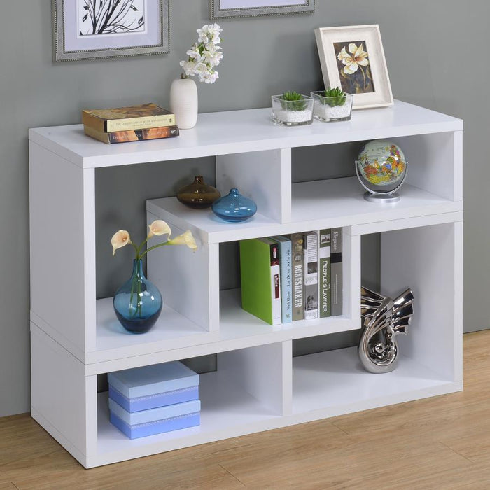 Velma - Convertible TV Console Bookcase