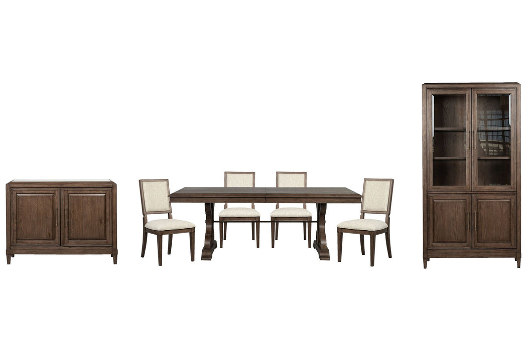 Jubilee - Extendable Trestle Dining Table Set