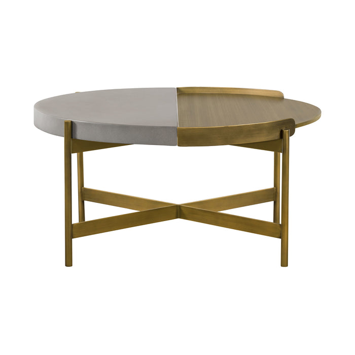 Dua - Round Modern Coffee Table