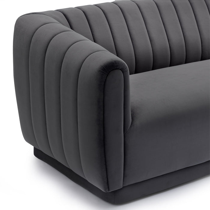 Kinsley - Modern Velvet Sofa