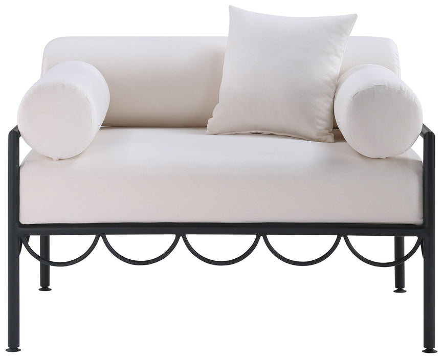 Portofino - Resilient Water Repellent Fabric Upholstered Outdoor Patio Chair