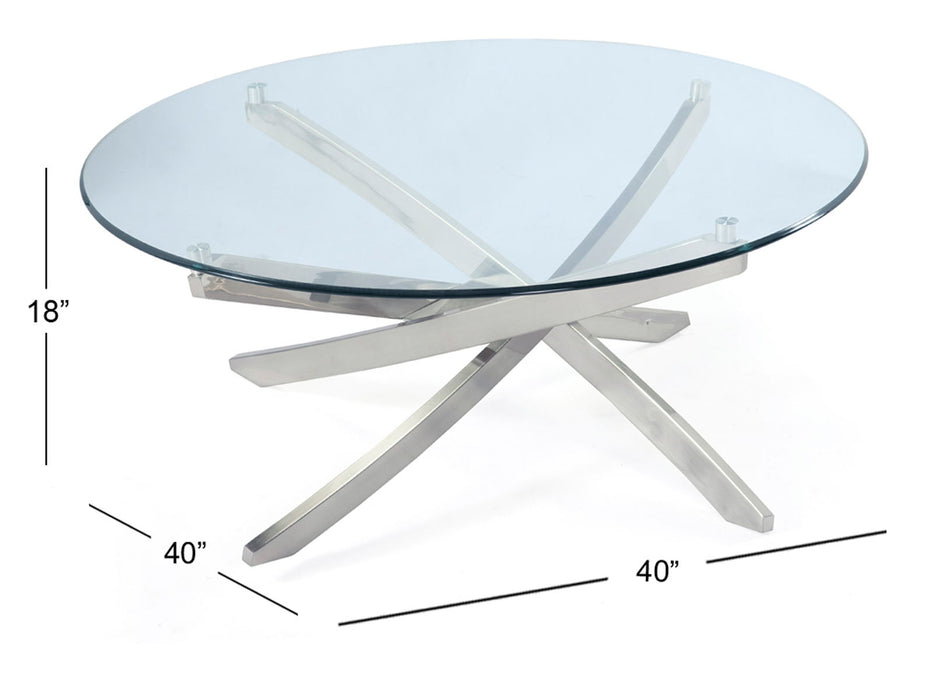 Zila - Round Cocktail Table Set