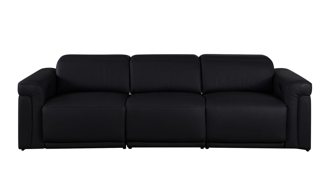 1126 - 3-Piece Modular Power Reclining Sofa In With 3 Power Recliners & Power Headrests