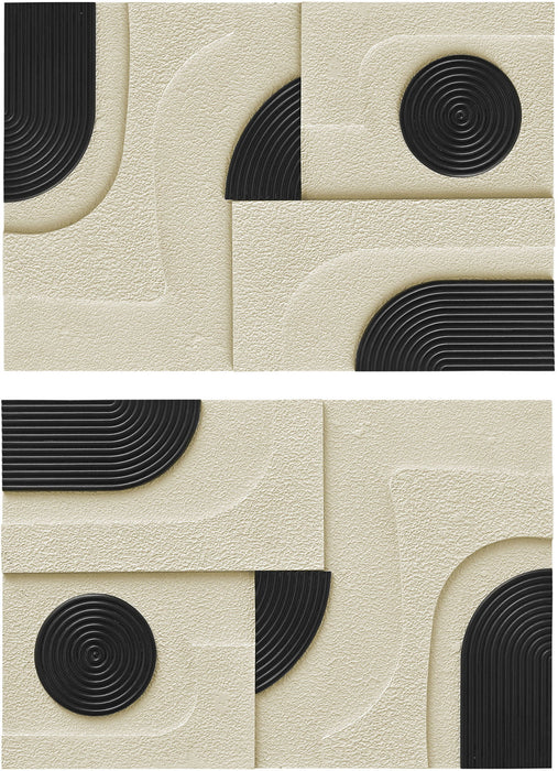 Element - Mango Wood 2 Piece Wall Art