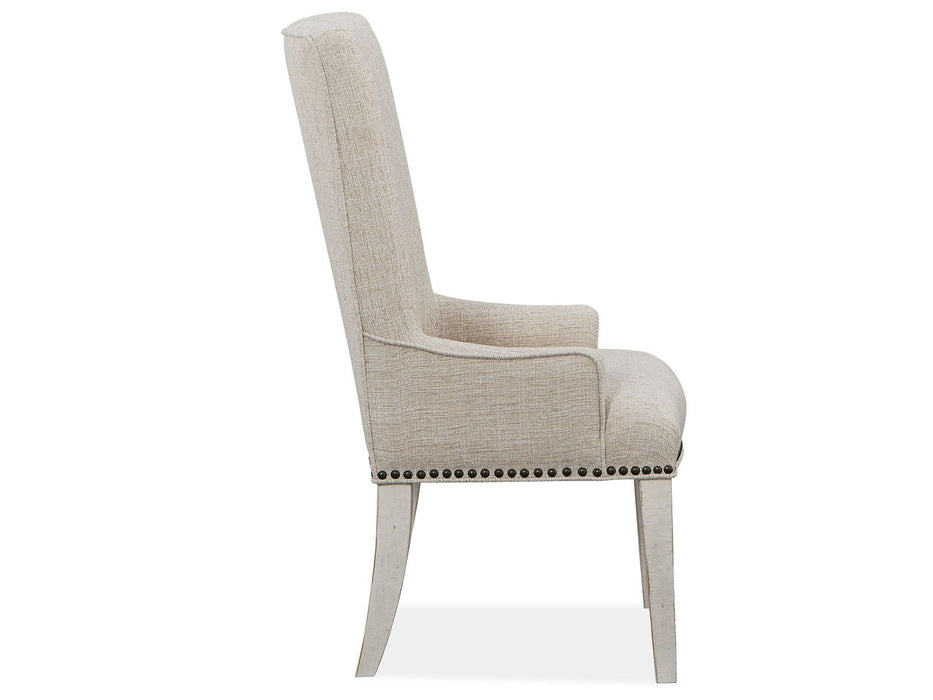 Bronwyn - Upholstered Host Side Chair (Set of 2) - Alabaster