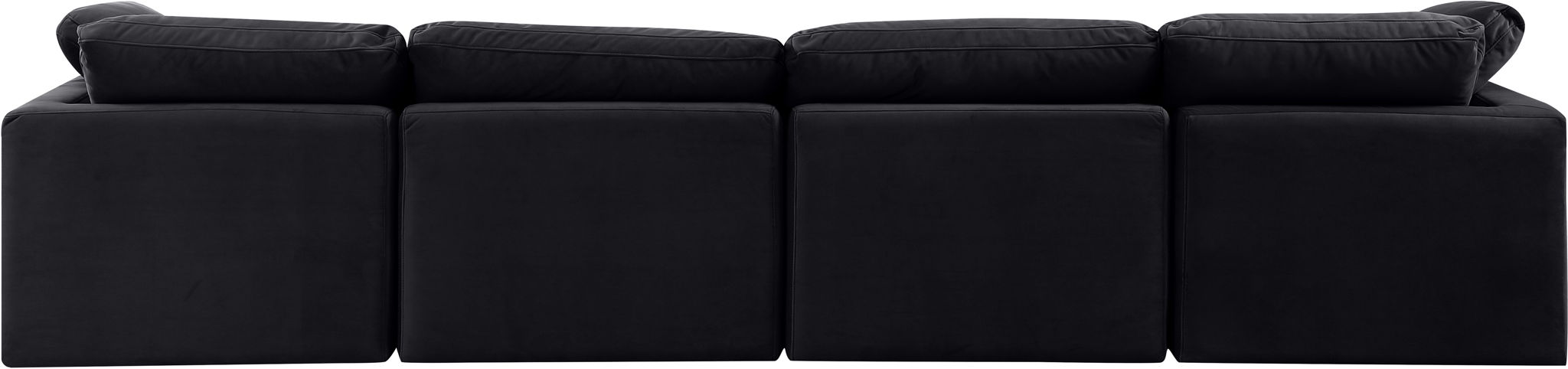 Indulge - Velvet 4 Seat Modular Sofa