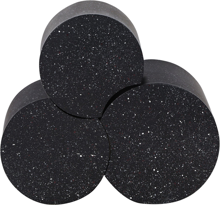 Dimple - 20" 3 Piece Modular End Table - Terazzo Finish