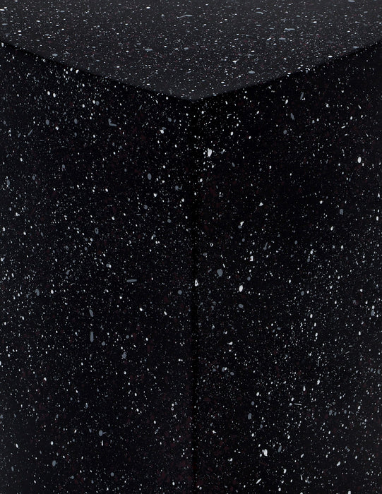 Petal - Coffee Table - Black Terazzo