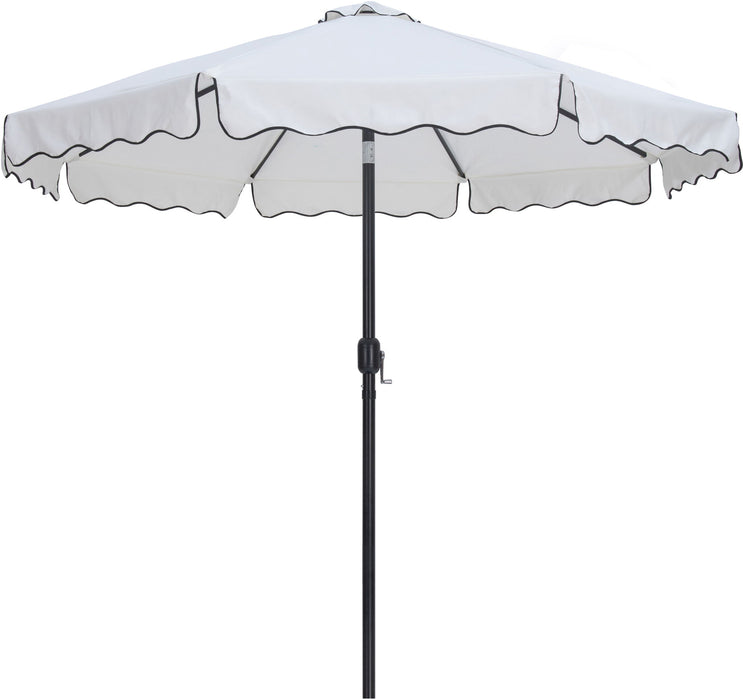 Amalfi - Patio Umbrella - Light Brown Base / Black Pole