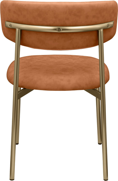 Lupita - Dining Chair With Brushed Gold Legs (Set of 2)
